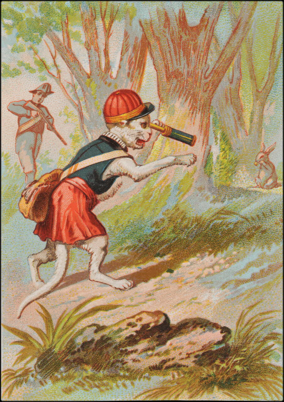 Romanet carte réclame chromo Paris 1877-1907 1995.1.793.2 Photo