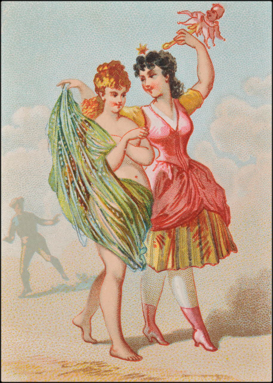 Romanet carte réclame chromo Paris 1877-1907 1995.1.793.3 Photo