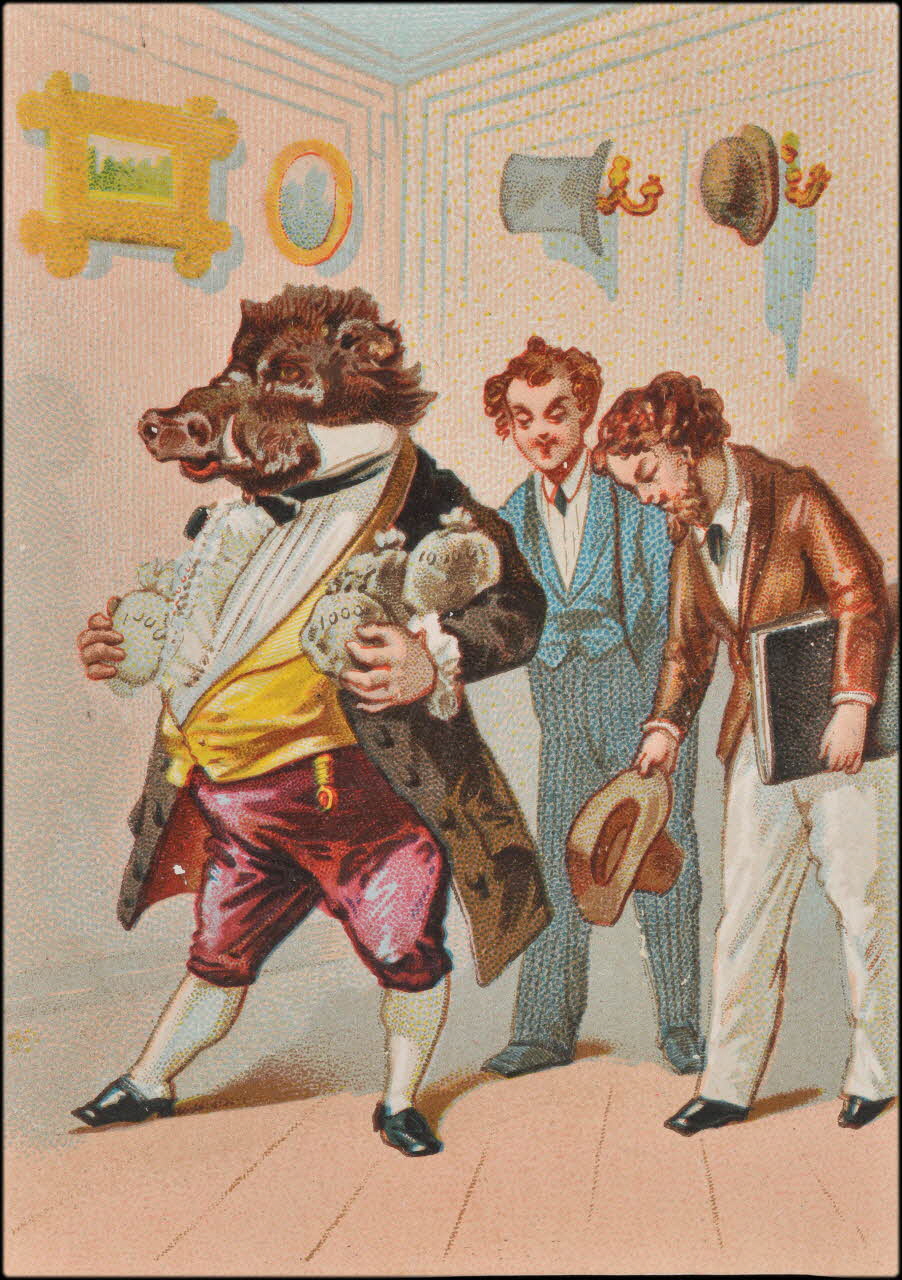 Romanet carte réclame chromo Paris 1877-1907 1995.1.793.6 Photo