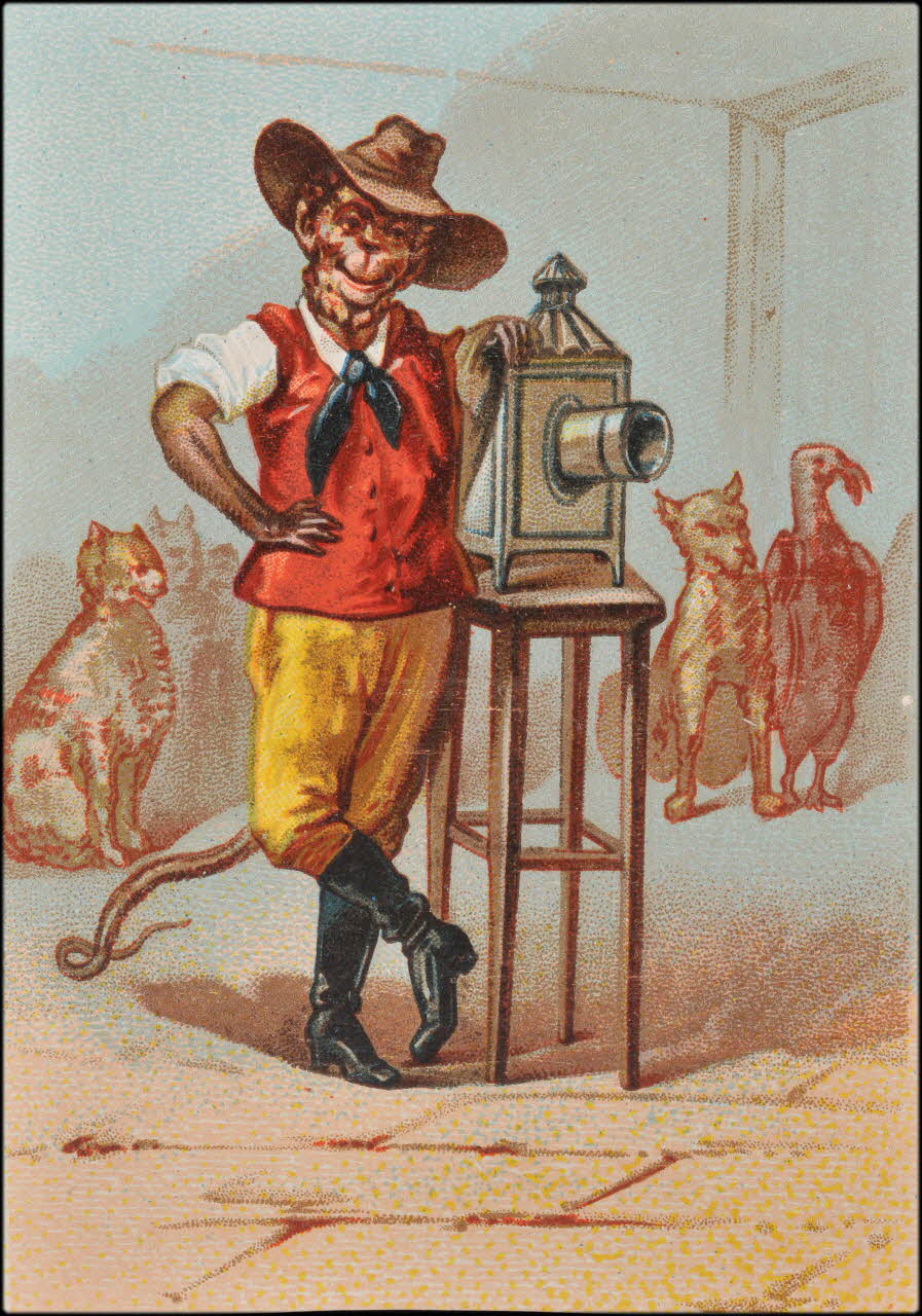 Romanet carte réclame chromo Paris 1877-1907 1995.1.793.7 Photo