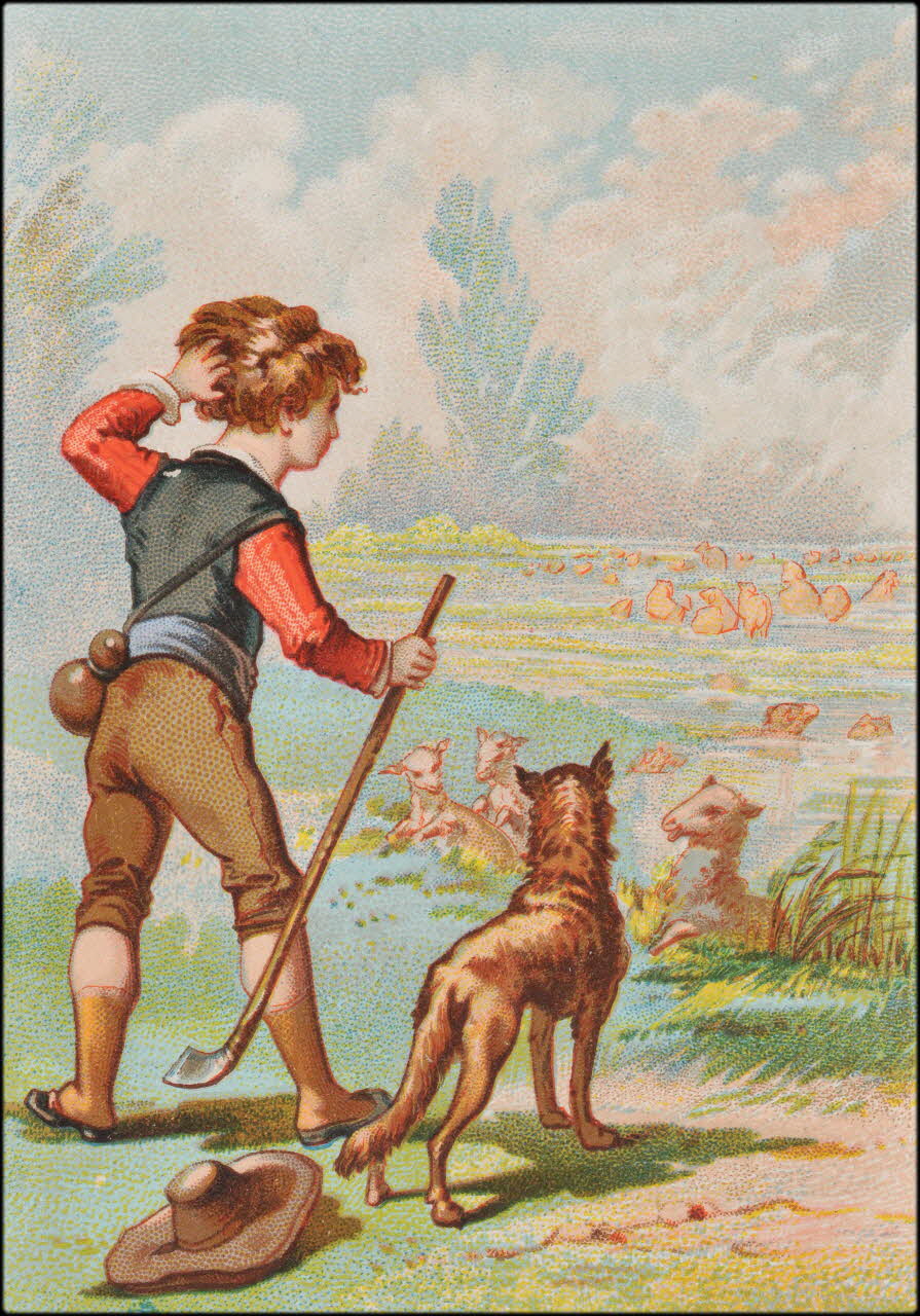 Romanet carte réclame chromo Paris 1877-1907 1995.1.793.8 Photo