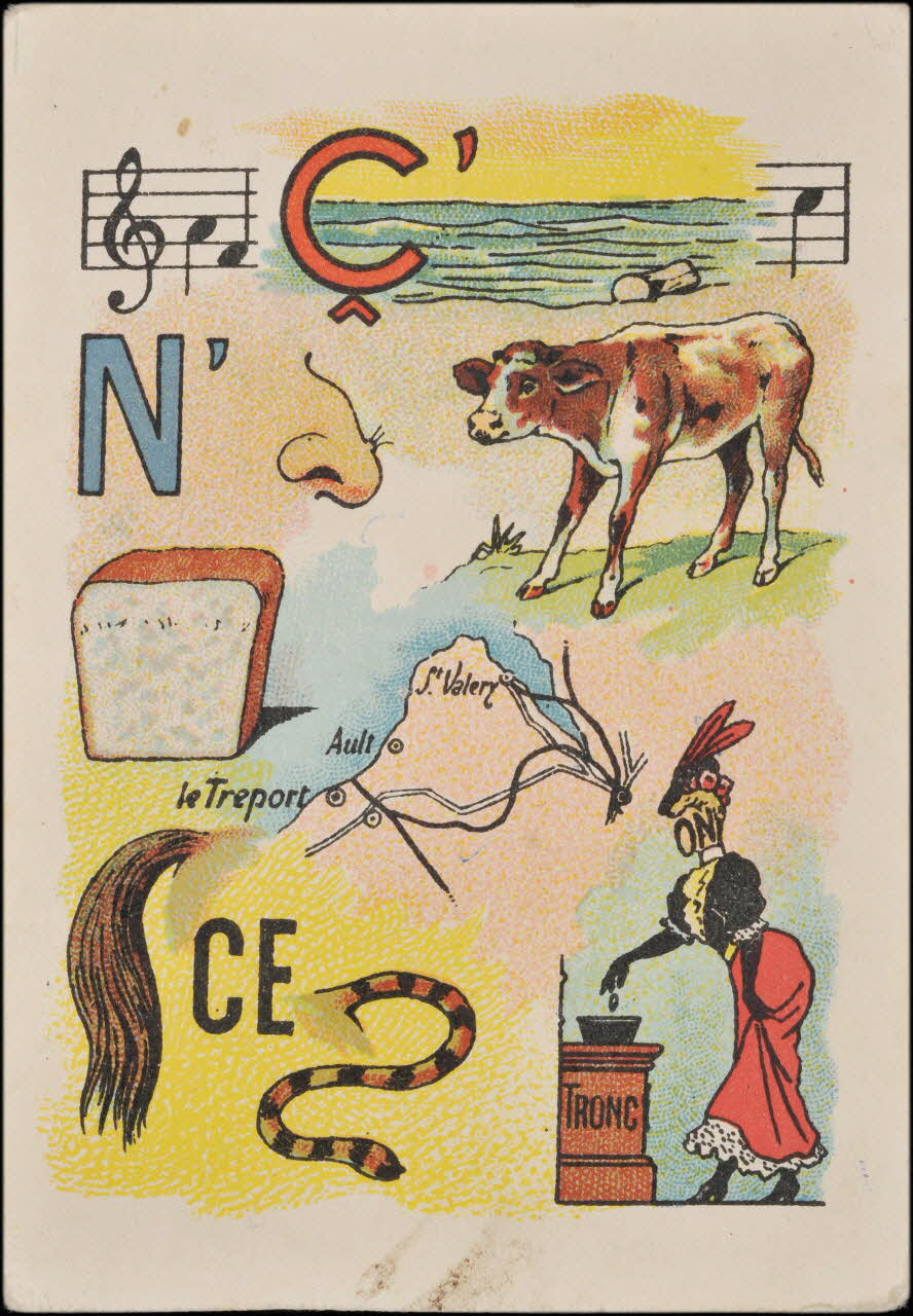 Romanet carte réclame chromo Paris 1877-1907 1995.1.794.11 Photo