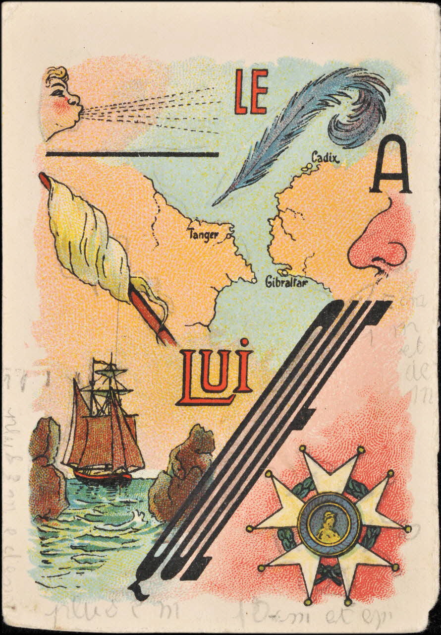 Romanet carte réclame chromo Paris 1877-1907 1995.1.794.25 Photo