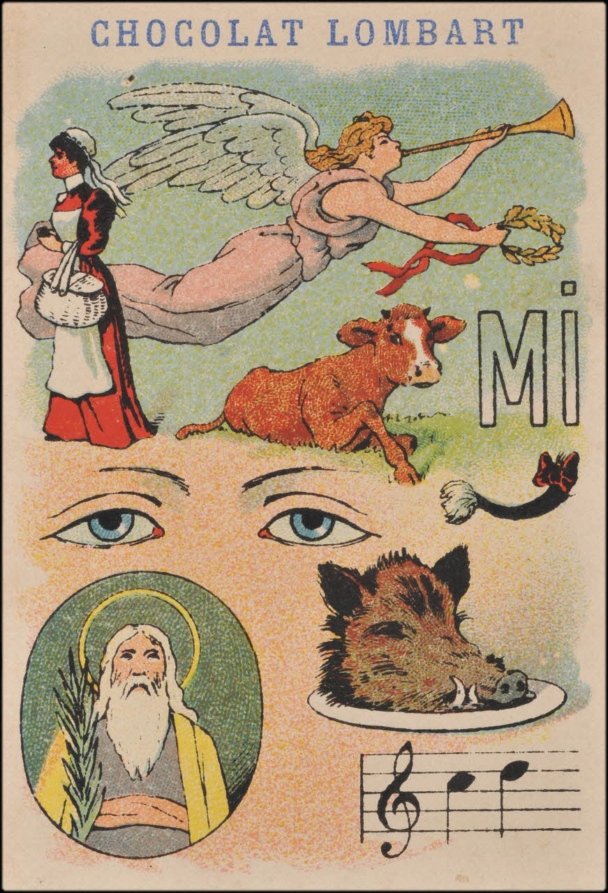 Romanet carte réclame chromo Paris 1877-1907 1995.1.794.4 Photo