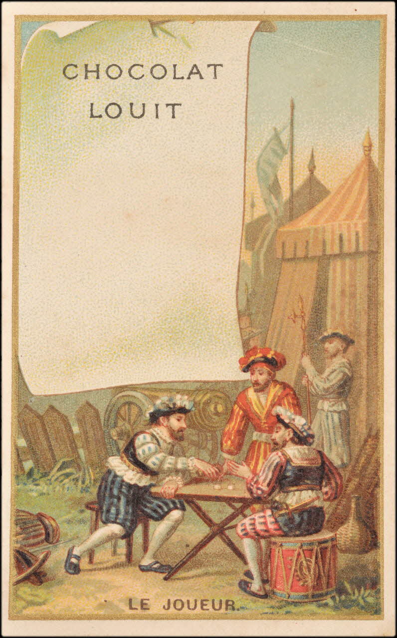 Romanet carte réclame chromo Paris 1877-1907 1995.1.796.2 Photo
