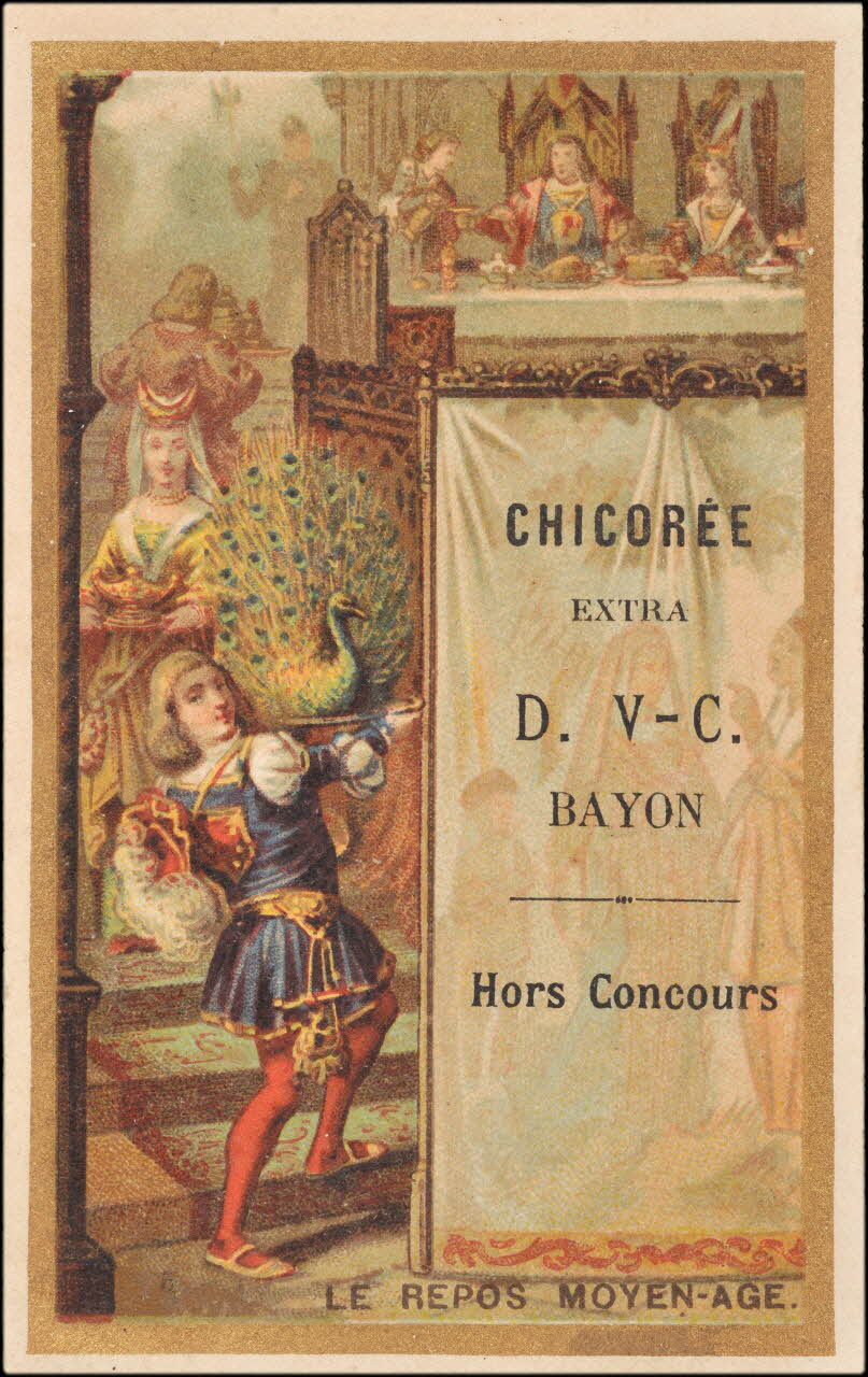 Romanet carte réclame chromo Paris 1877-1907 1995.1.799.1 Photo