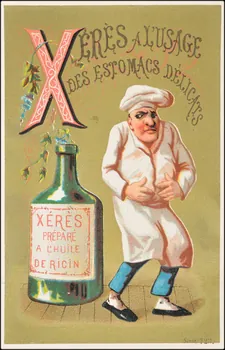 P. Aubry carte réclame chromo Paris 1876-1880 1995.1.8.23 Photo