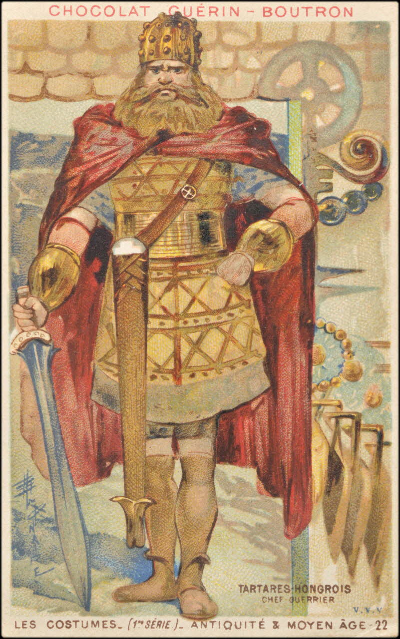 Baster & Vieillemard carte réclame chromo Paris 1889 1995.1.863.21 Photo