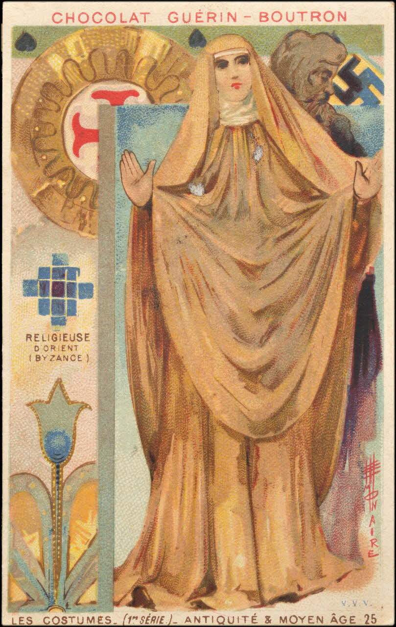 Baster & Vieillemard carte réclame chromo Paris 1889 1995.1.863.24 Photo