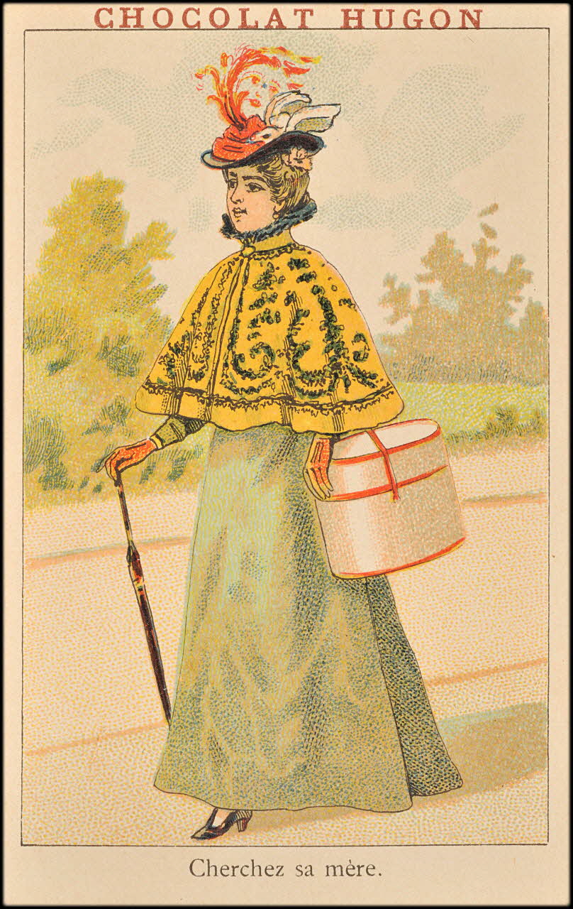 Baster & Vieillemard carte réclame chromo Paris 1900-1906 1995.1.864.1 Photo