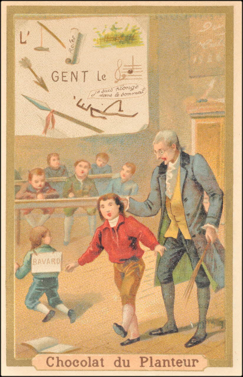 carte réclame, rébus chromo 1995.1.865.11 Photo