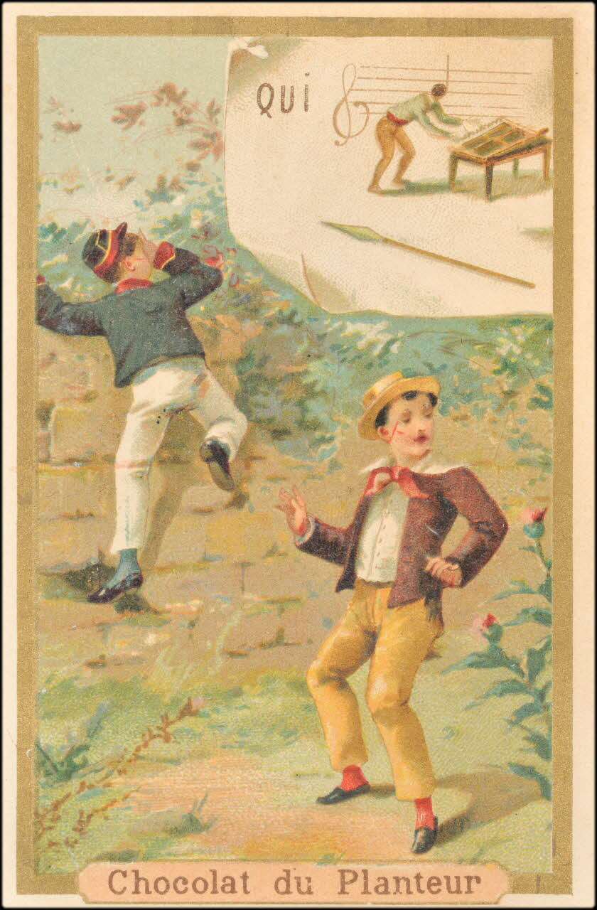 carte réclame, rébus chromo 1995.1.865.12 Photo