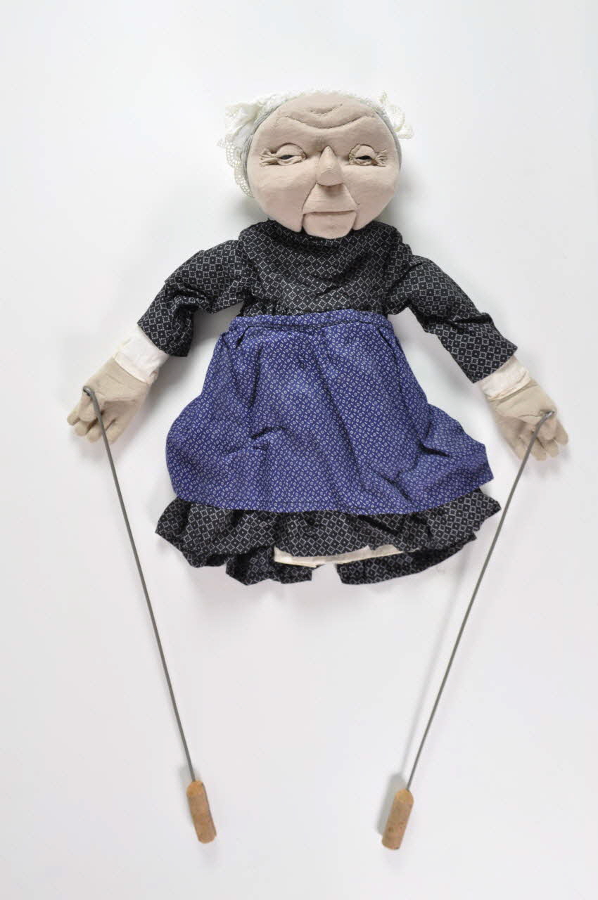 marionnette à tige et à tringles la mère du soleil 1963.177.6 Photo Mucem