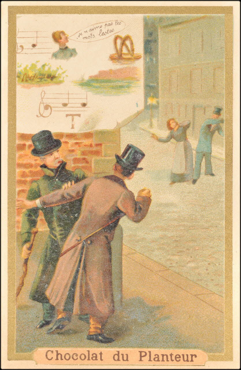 carte réclame, rébus chromo 1995.1.865.22 Photo