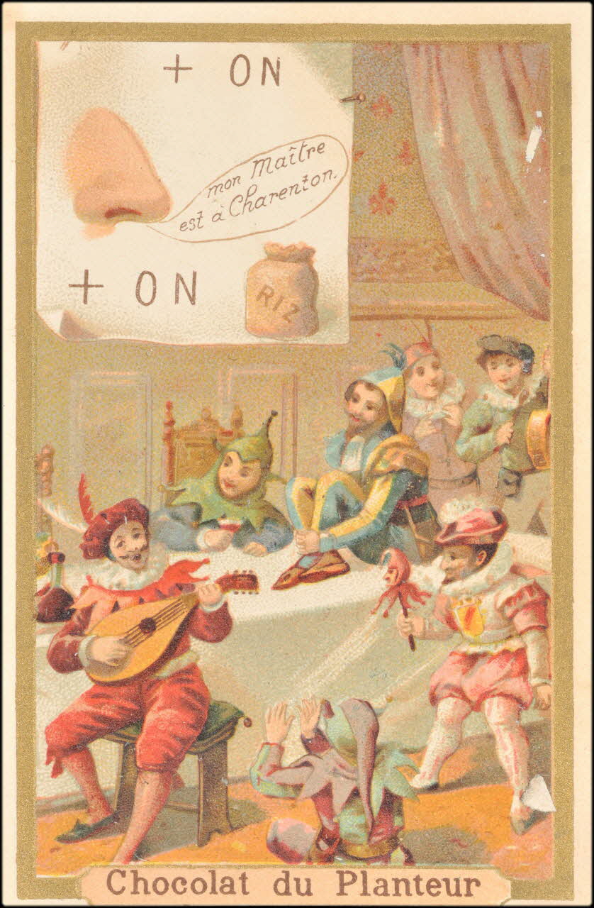 carte réclame, rébus chromo 1995.1.865.26 Photo