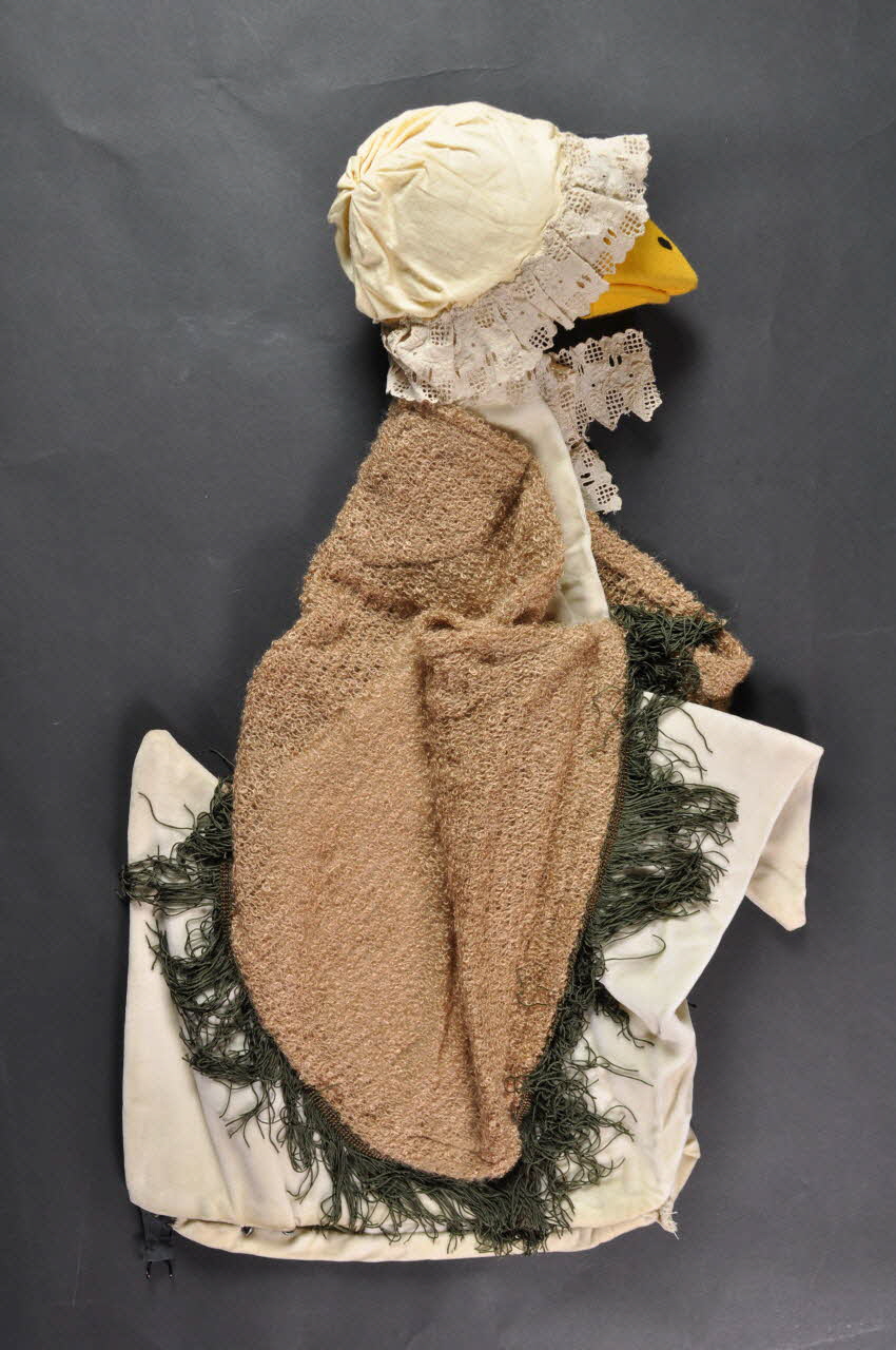 marionnette à tige grandmère oie 1963.177.60.1 Photo Mucem