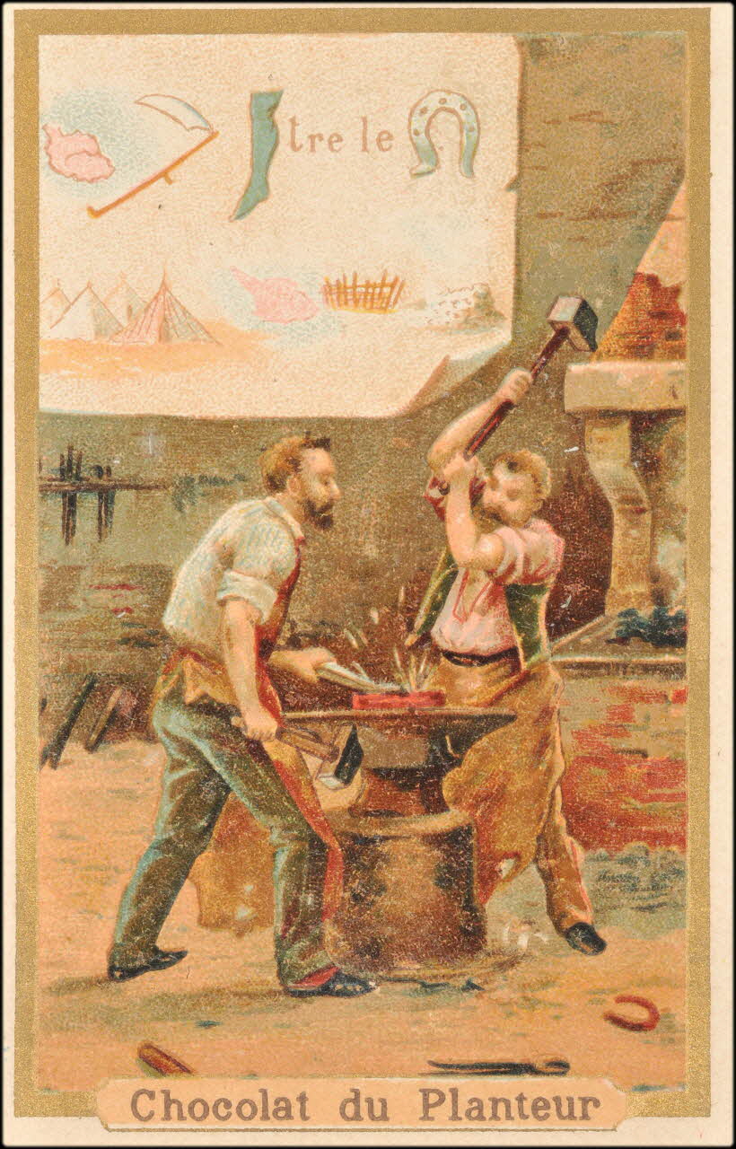 carte réclame, rébus chromo 1995.1.865.5 Photo