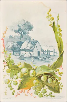 Edition de la Chocolaterie d'Aiguebelle ; Baster & Vieillemard carte réclame chromo 1878-1914 1996.40.1114.17  Photo