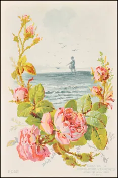 Edition de la Chocolaterie d'Aiguebelle ; Baster & Vieillemard carte réclame chromo 1878-1914 1996.40.1114.26  Photo
