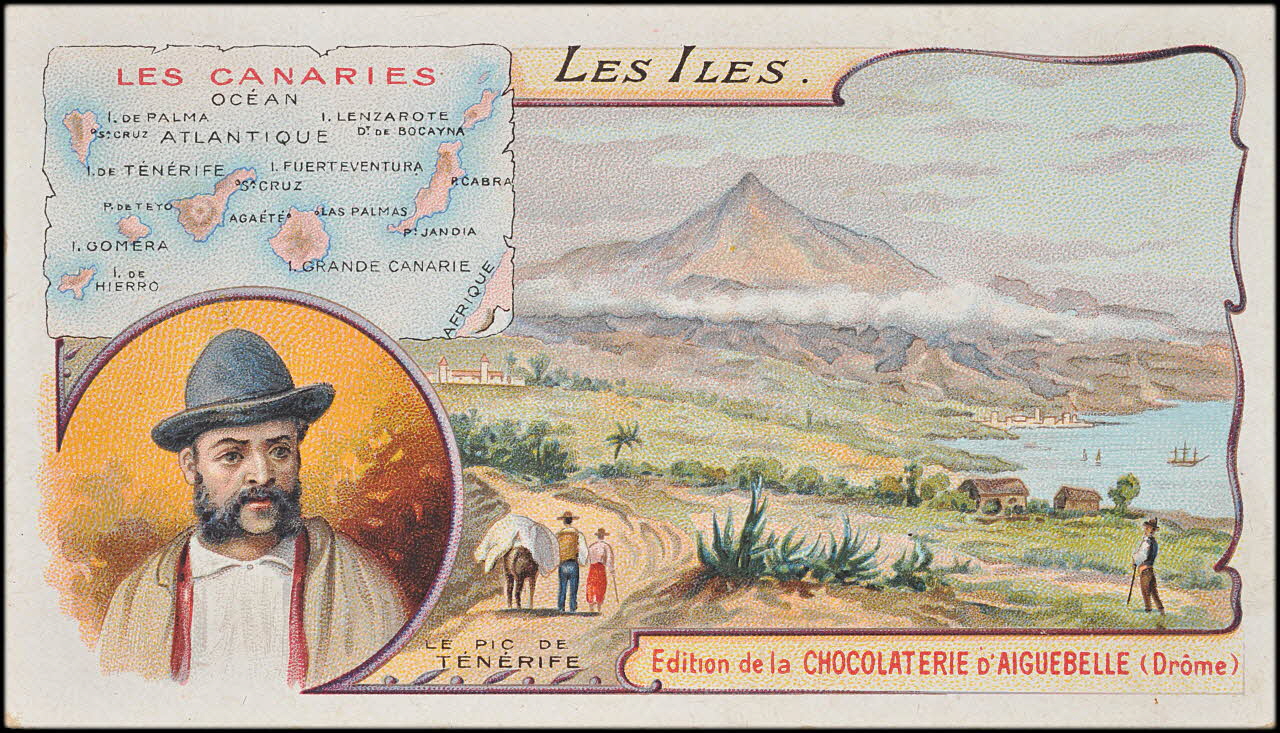 Edition de la Chocolaterie d'Aiguebelle carte réclame chromo Aiguebelle 1900-1919 1996.40.375.2 Photo