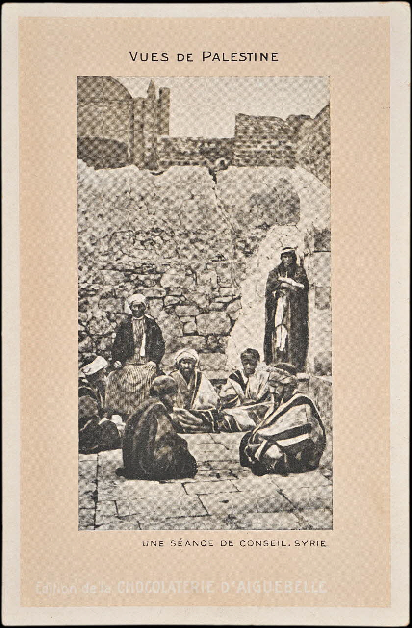 Edition de la Chocolaterie d'Aiguebelle carte réclame chromo Rhône-Alpes, France 1900-1919 1996.40.379.16 Photo