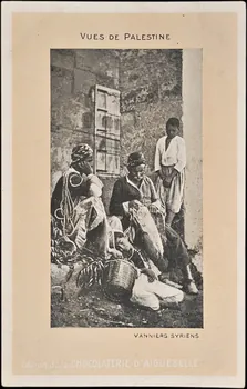Edition de la Chocolaterie d'Aiguebelle carte réclame chromo Rhône-Alpes, France 1900-1919 1996.40.379.17 Photo