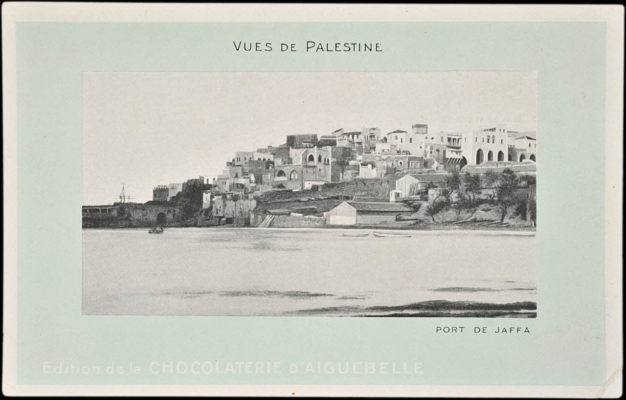 Edition de la Chocolaterie d'Aiguebelle carte postale publicitaire chromo Rhône-Alpes, France 1900-1919 1996.40.380.10 Photo
