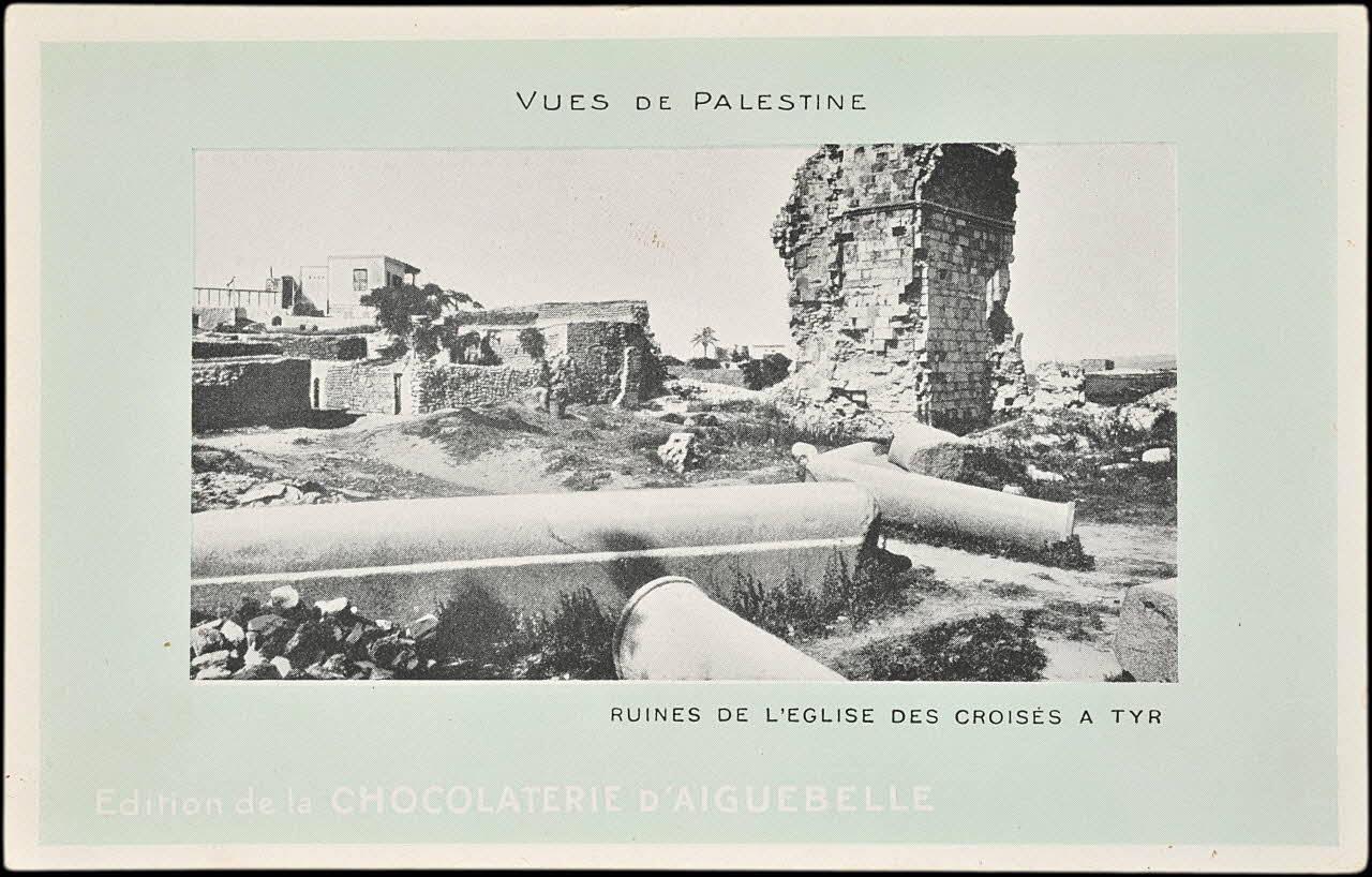 Edition de la Chocolaterie d'Aiguebelle carte postale publicitaire chromo Aiguebelle 1900-1919 1996.40.380.11 Photo