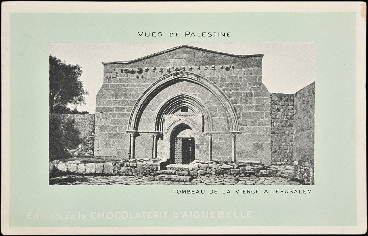 Edition de la Chocolaterie d'Aiguebelle carte postale publicitaire chromo Rhône-Alpes, France 1900-1919 1996.40.380.16 Photo