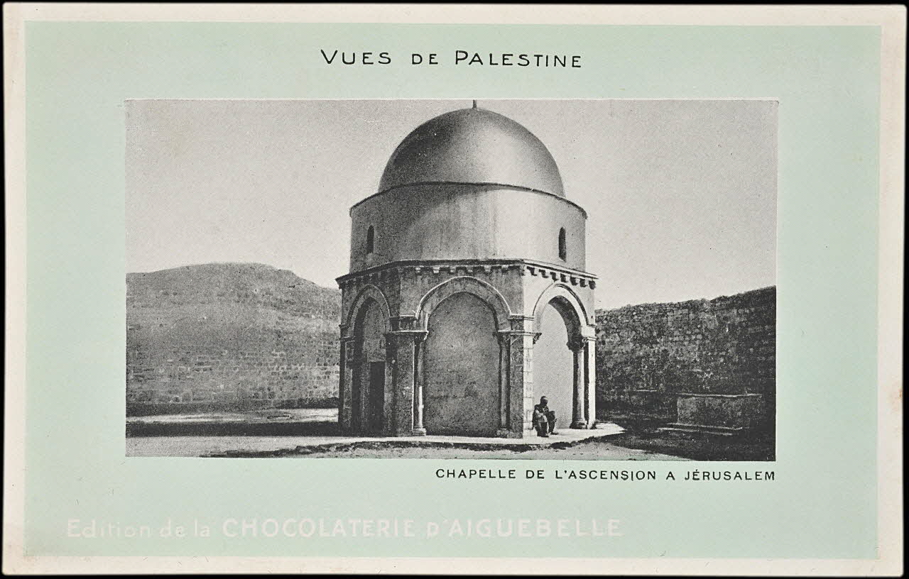 Edition de la Chocolaterie d'Aiguebelle carte postale publicitaire chromo Rhône-Alpes, France 1900-1919 1996.40.380.3 Photo