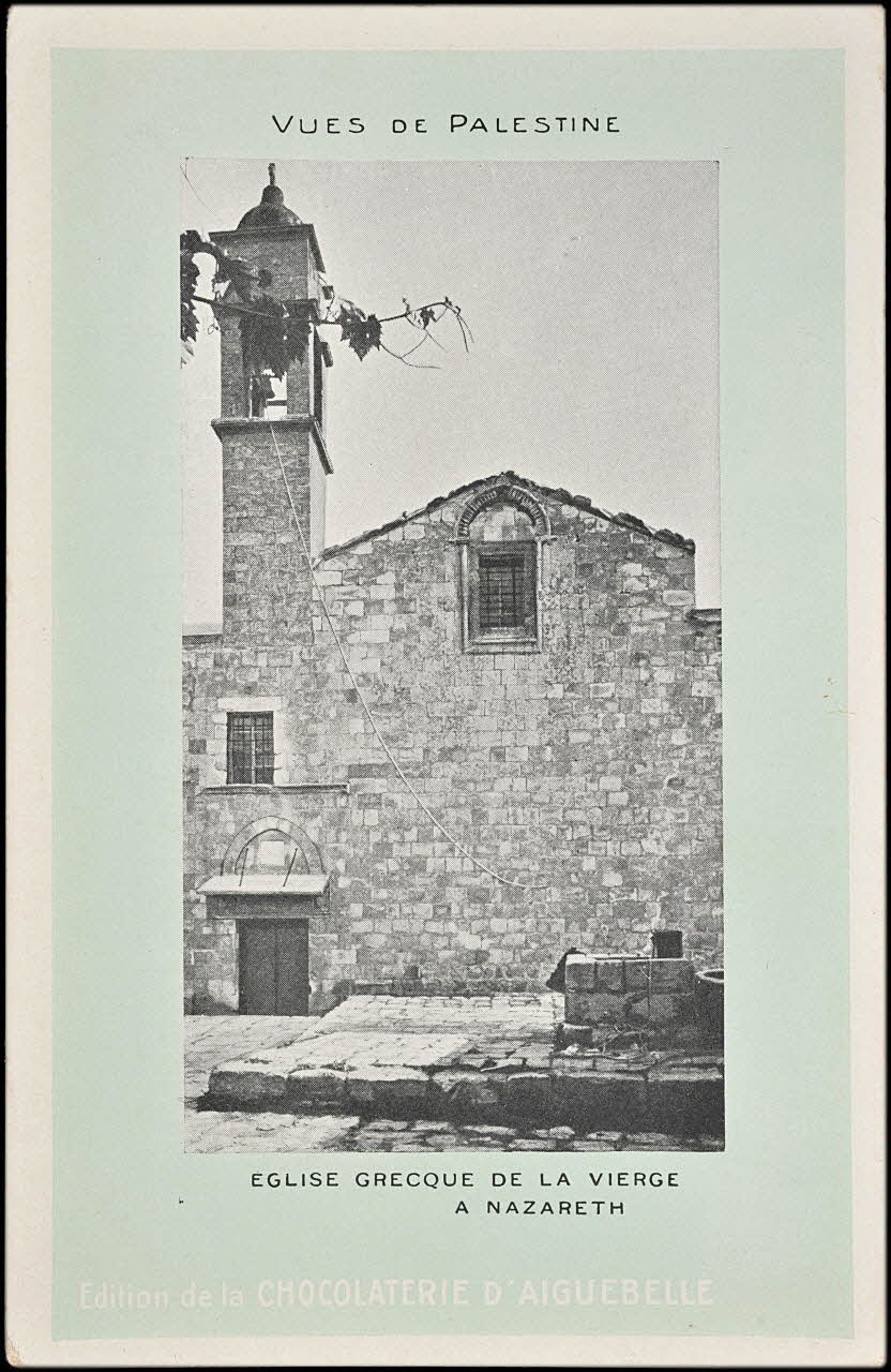 Edition de la Chocolaterie d'Aiguebelle carte postale publicitaire chromo Rhône-Alpes, France 1900-1919 1996.40.380.4 Photo