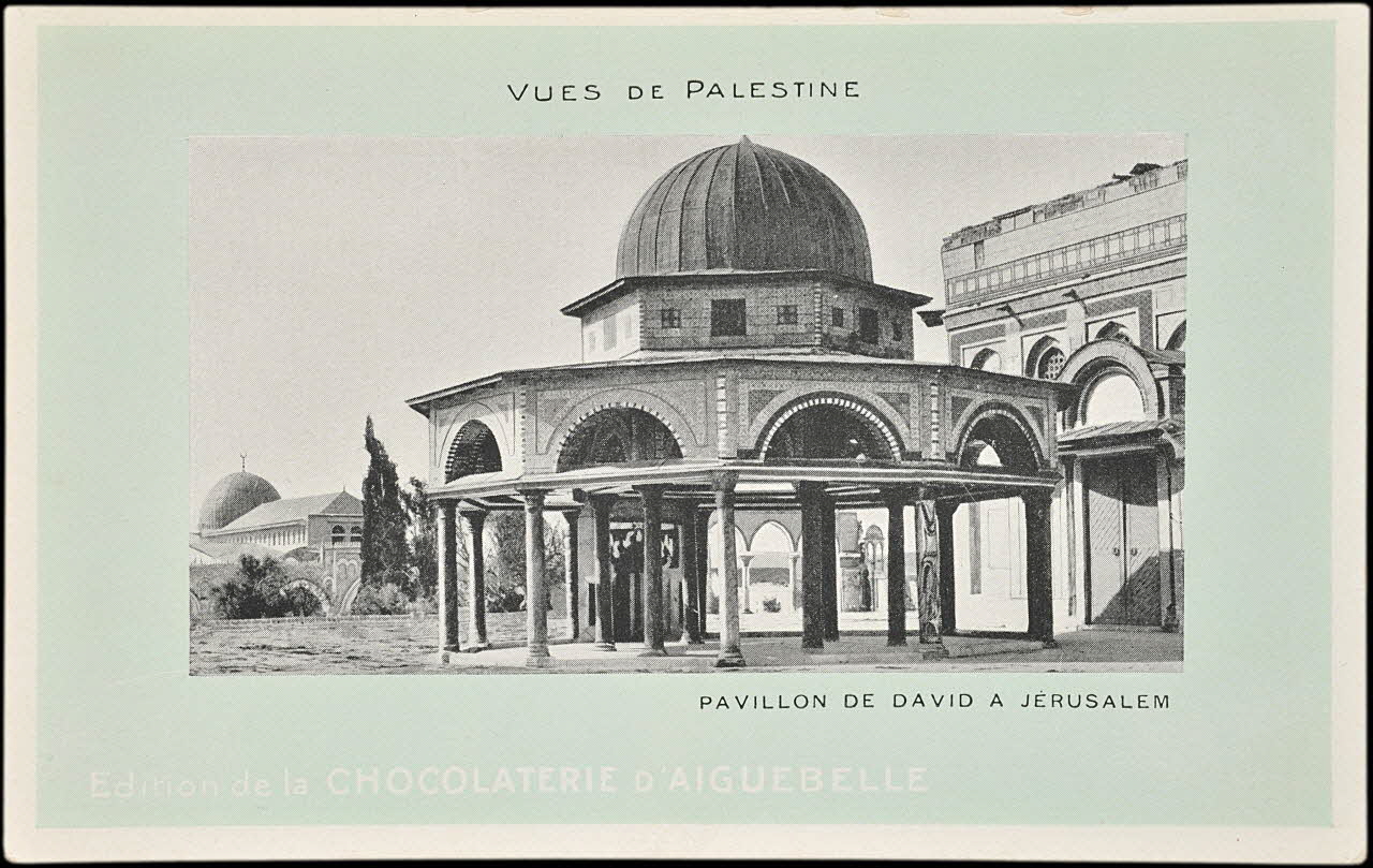 Edition de la Chocolaterie d'Aiguebelle carte postale publicitaire chromo Rhône-Alpes, France 1900-1919 1996.40.380.8 Photo