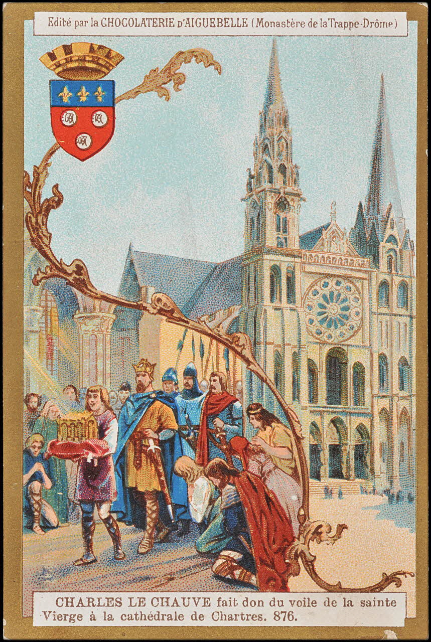 Edition de la Chocolaterie d'Aiguebelle carte réclame chromo Aiguebelle 1900-1919 1996.40.382.2 Photo