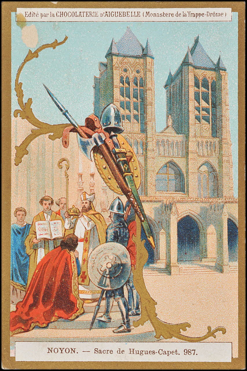 Edition de la Chocolaterie d'Aiguebelle carte réclame chromo Aiguebelle 1900-1919 1996.40.382.5 Photo