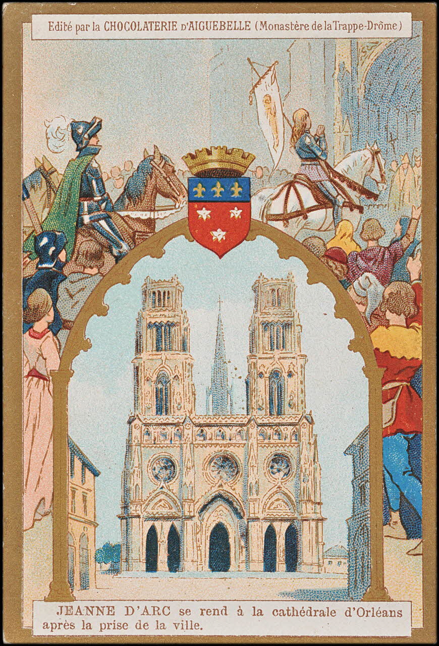 Edition de la Chocolaterie d'Aiguebelle carte réclame chromo Aiguebelle 1900-1919 1996.40.382.6 Photo