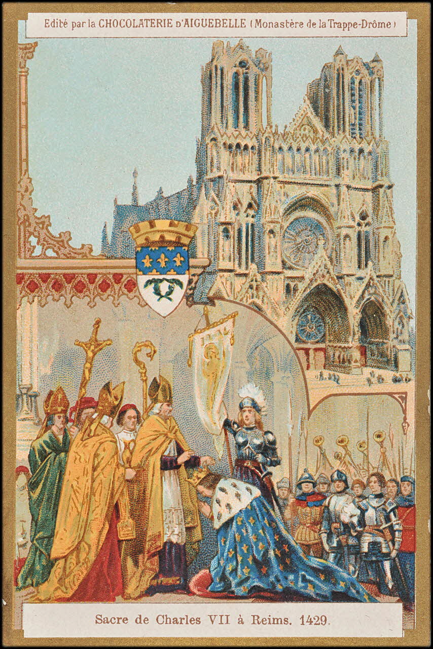 Edition de la Chocolaterie d'Aiguebelle carte réclame chromo Aiguebelle 1900-1919 1996.40.382.7 Photo