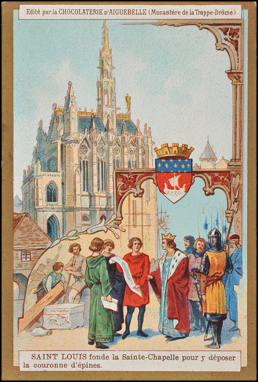 Edition de la Chocolaterie d'Aiguebelle carte réclame chromo Aiguebelle 1900-1919 1996.40.382.9 Photo