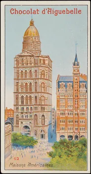 Edition de la Chocolaterie d'Aiguebelle carte réclame chromo 1883-1900 1996.40.383.12 Photo