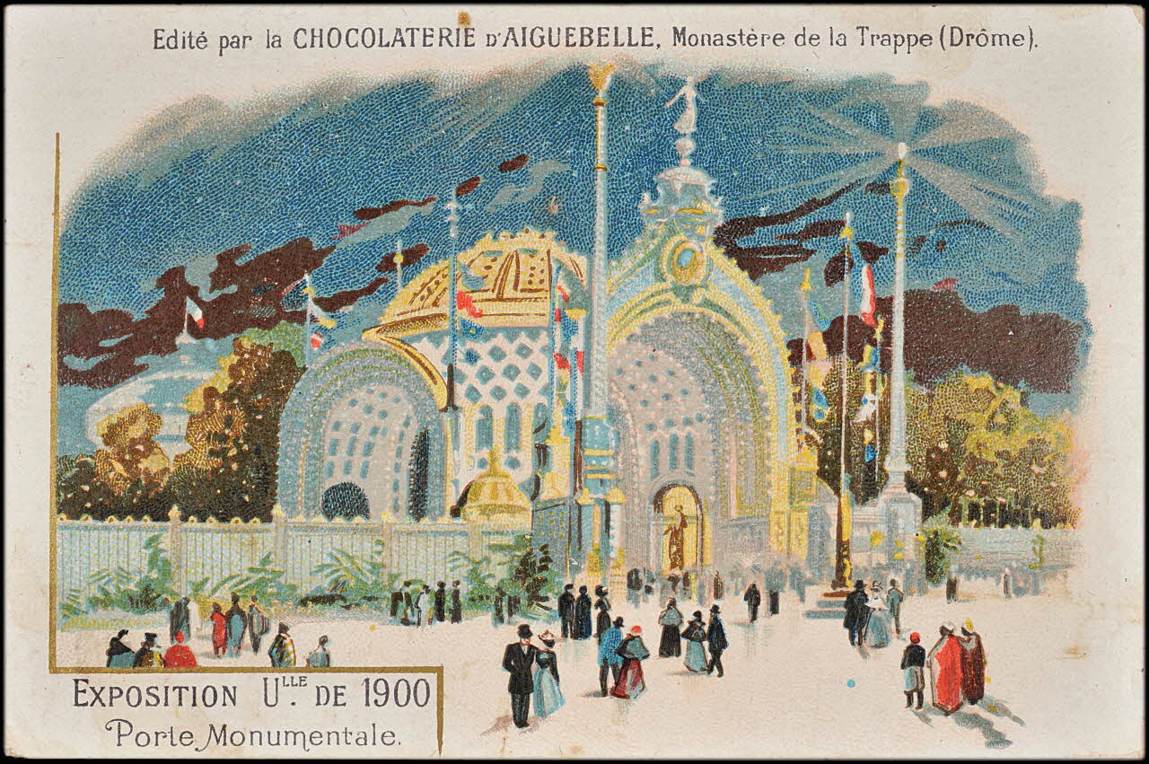 Edition de la Chocolaterie d'Aiguebelle carte réclame chromo 1900-1919 1996.40.386.10 Photo