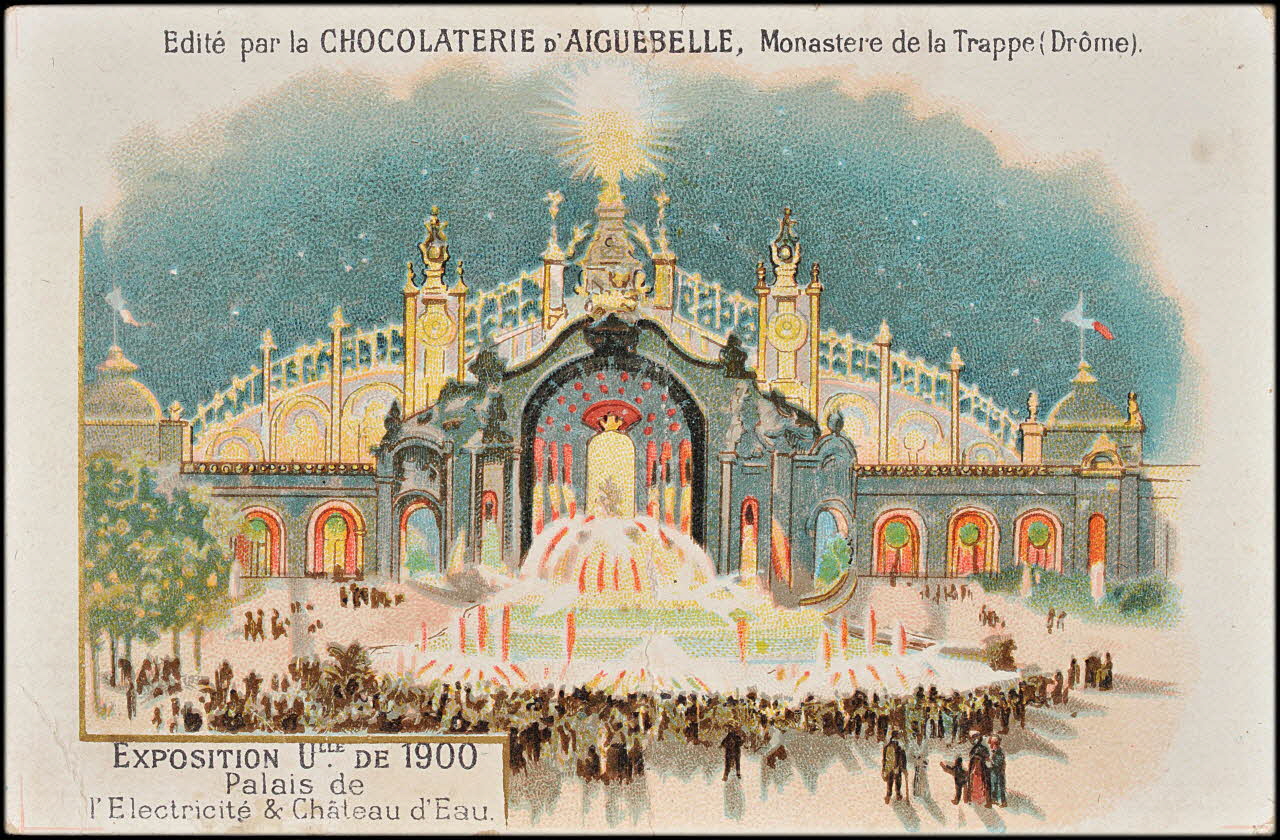 Edition de la Chocolaterie d'Aiguebelle carte réclame chromo 1900-1919 1996.40.386.2 Photo