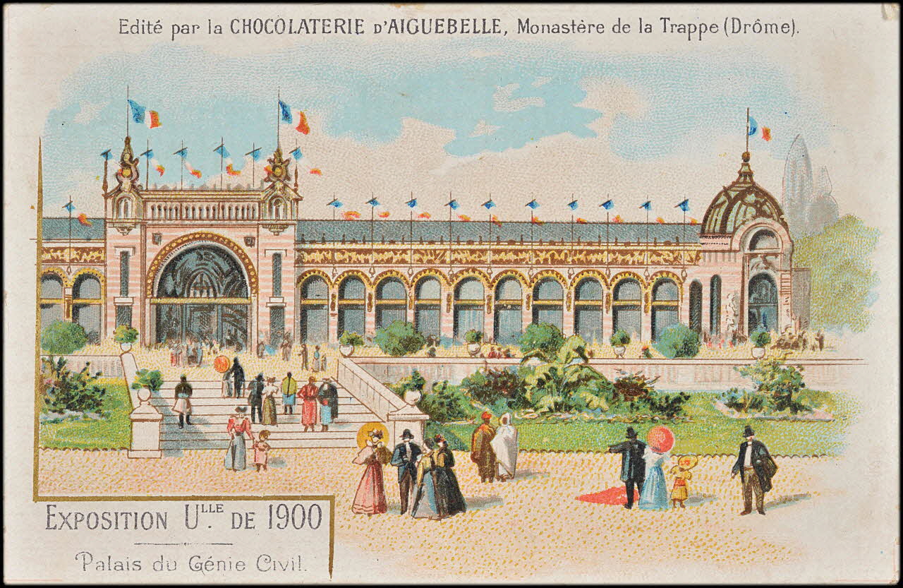 Edition de la Chocolaterie d'Aiguebelle carte réclame chromo 1900-1919 1996.40.386.5 Photo