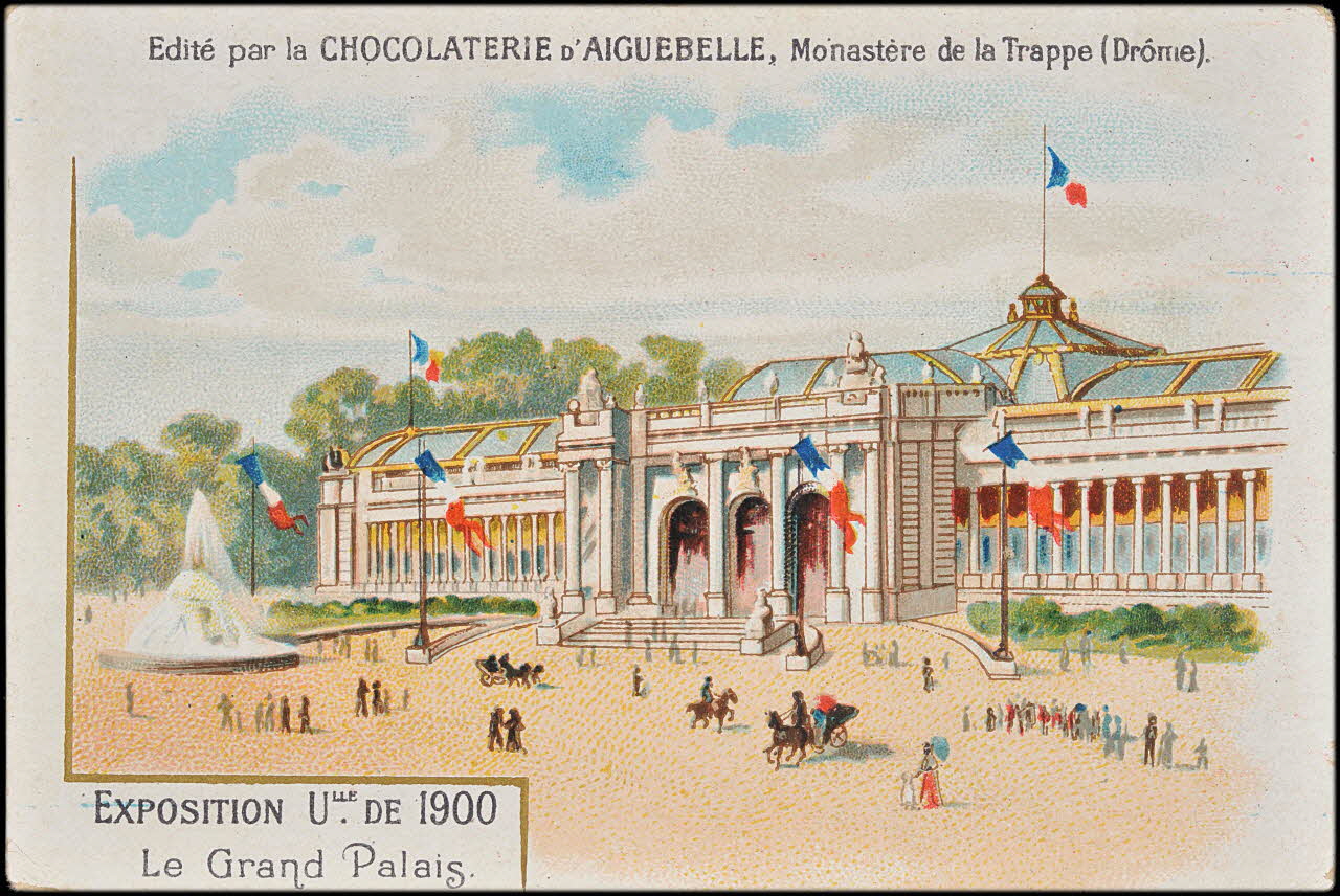 Edition de la Chocolaterie d'Aiguebelle carte réclame chromo 1900-1919 1996.40.386.7 Photo