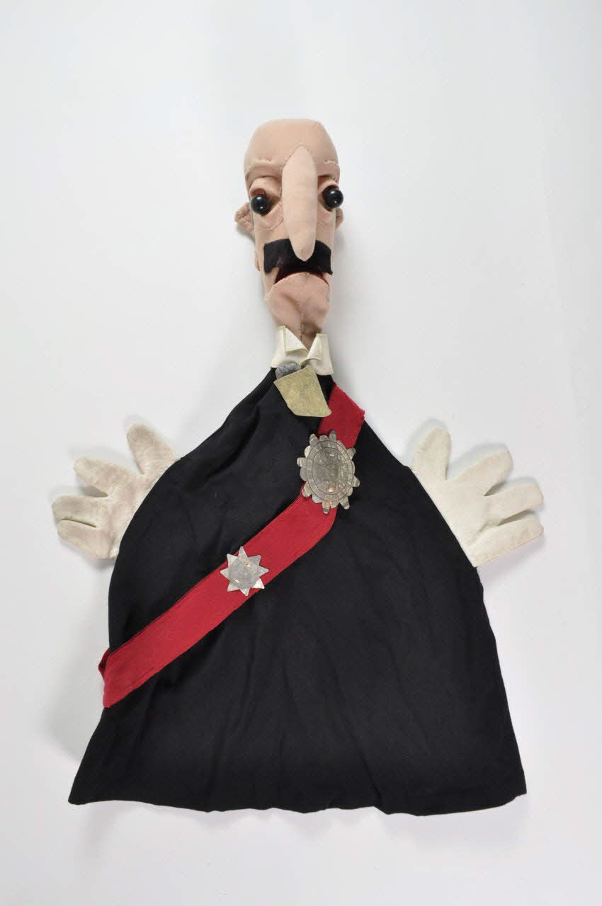 marionnette à tige Thesmogène 1963.177.79 Photo Mucem