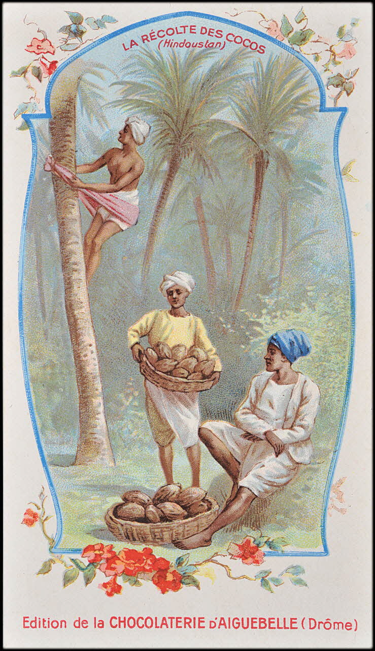 Edition de la Chocolaterie d'Aiguebelle carte réclame chromo 1900-1919 1996.40.388.3 Photo