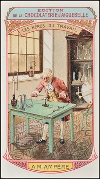 Edition de la Chocolaterie d'Aiguebelle carte réclame chromo 1900-1919 1996.40.390.1 Photo