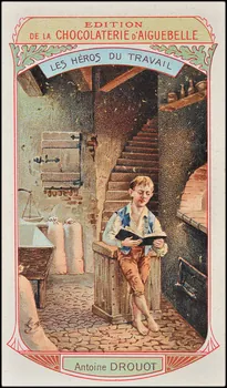 Edition de la Chocolaterie d'Aiguebelle carte réclame chromo 1900-1919 1996.40.390.3 Photo
