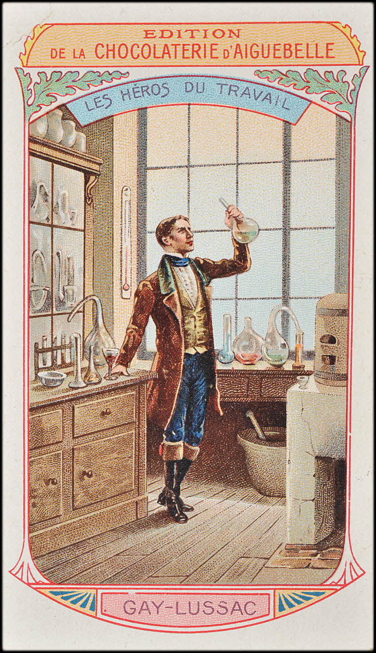 Edition de la Chocolaterie d'Aiguebelle carte réclame chromo 1900-1919 1996.40.390.4 Photo