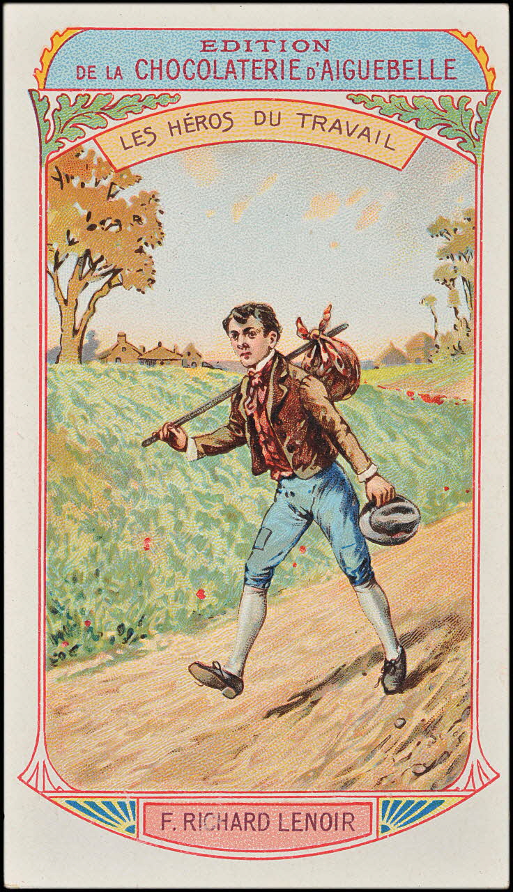 Edition de la Chocolaterie d'Aiguebelle carte réclame chromo 1900-1919 1996.40.390.6 Photo
