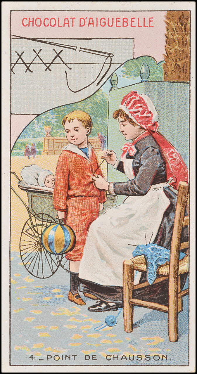 Edition de la Chocolaterie d'Aiguebelle carte réclame chromo 1900-1919 1996.40.391.3 Photo