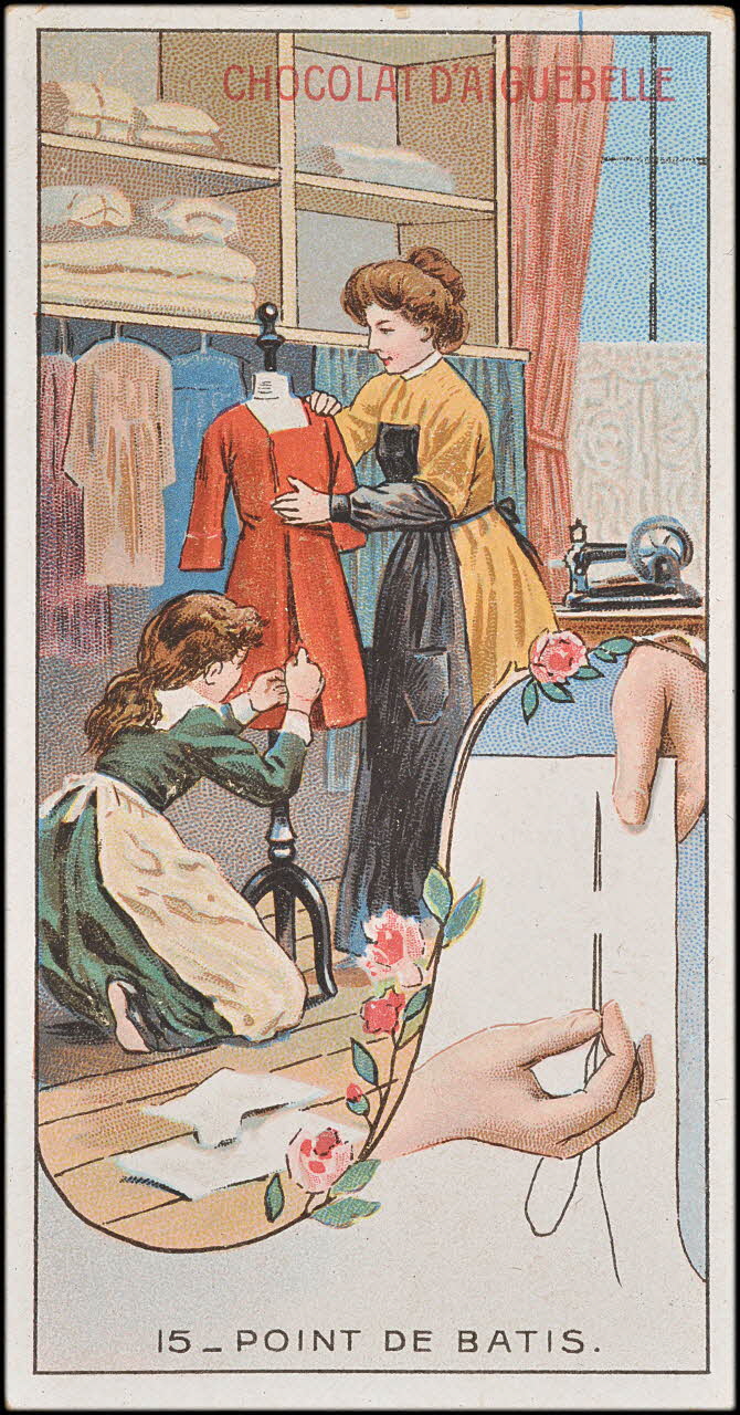 Edition de la Chocolaterie d'Aiguebelle carte réclame chromo 1900-1919 1996.40.391.9 Photo